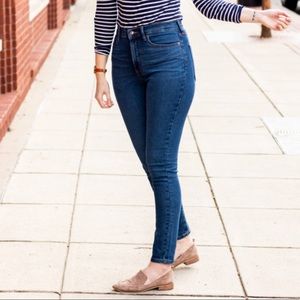 Everlane Authentic Stretch High Rise Skinny